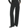 Favorite Daughter Taylor Low Rise Wide Leg Trouser Jeans In Faded Black