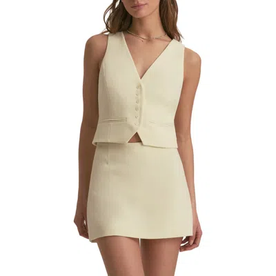 Favorite Daughter The Agnes Vest In Moonbeam