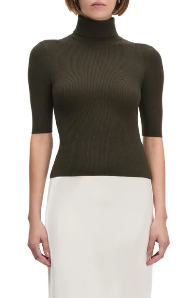 FAVORITE DAUGHTER FAVORITE DAUGHTER THE AMELIA MERINO WOOL TURTLENECK TOP