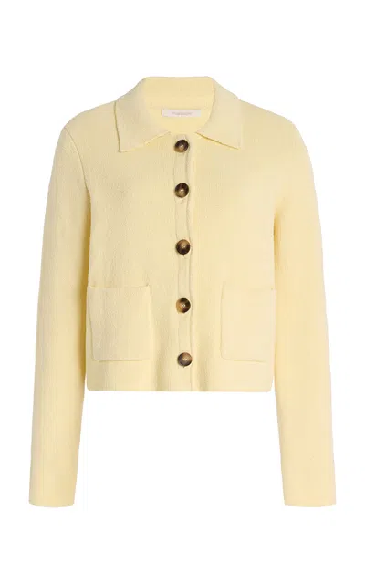 Favorite Daughter The Annabel Cotton-blend Jacket In Moonbeam