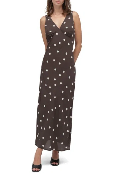 Favorite Daughter The Anyday Anytime Sleeveless Maxi Dress In Brown