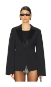 Favorite Daughter The Bad Reputation Blazer In Black