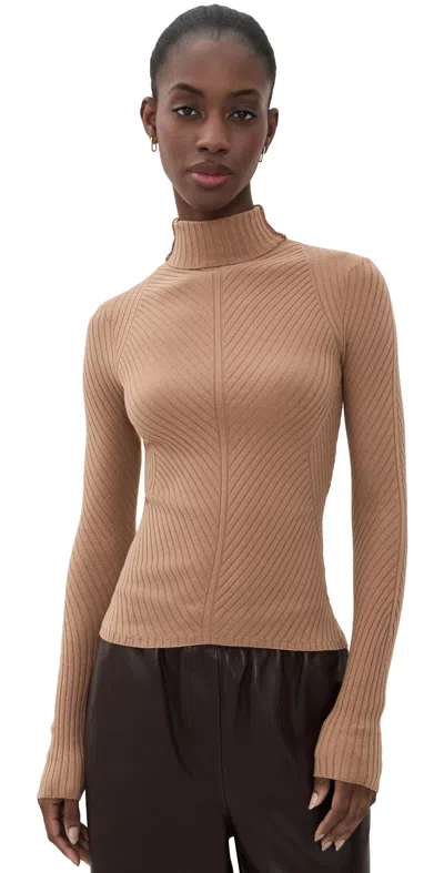 Favorite Daughter The Be Your Girl Top Camel In Brown