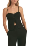Favorite Daughter Bea Straight Pants In Black In Black