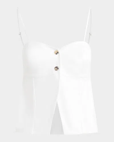 Favorite Daughter The Bea Top In White
