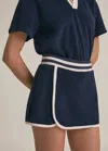 Favorite Daughter The Beach Skort In Navy In Blue