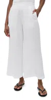 Favorite Daughter The Beach Walk Pants Bright White In White