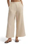 Favorite Daughter The Beach Walk Wide Leg Pants In Sand