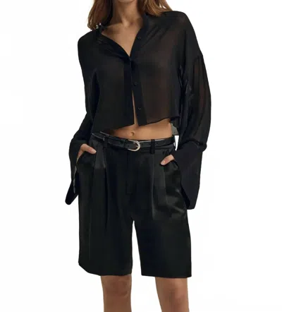 Favorite Daughter The Belle Of The Ball Top In Black