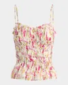 Favorite Daughter The Best Dressed Guest Shirred Camisole