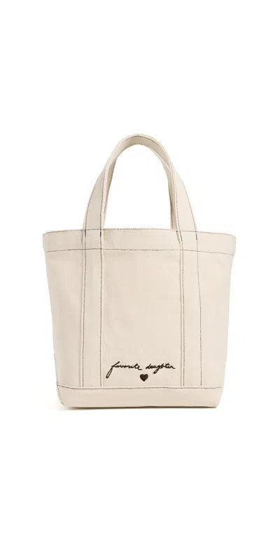 Favorite Daughter The Canvas Minnie Tote Natural/brown