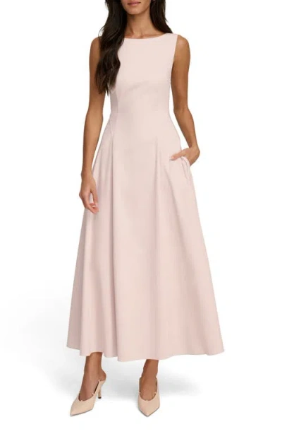Favorite Daughter The Catherine Sleeveless Flare Maxi Dress In Pink