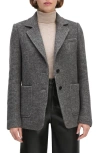 Favorite Daughter The Cheshire Coat Grey Twill In Gray