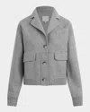 Favorite Daughter The City Bomber In Grey Houndstooth In Gray
