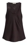 Favorite Daughter The Clean Cut Tank Top In Brown