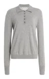 Favorite Daughter The Cleo Wool-cashmere Top In Gray