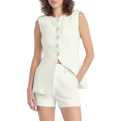 Favorite Daughter The Clocking In Long Vest In Multi