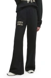 Favorite Daughter The Collegiate Flare Sweatpants In Black