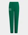 Favorite Daughter The Collegiate Tie Waist Joggers In Emerald