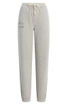 Favorite Daughter The Collegiate Tie Waist Joggers In Heather Grey