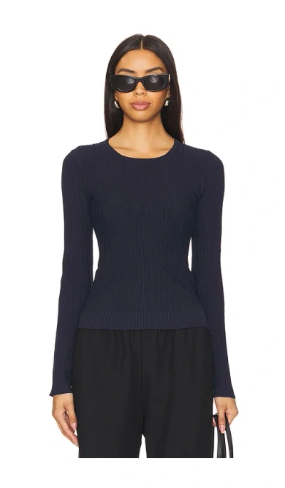 Favorite Daughter The Courtney Top In Navy