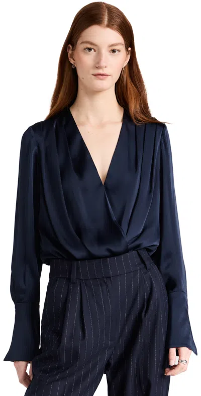 Favorite Daughter The Date Blouse In Navy