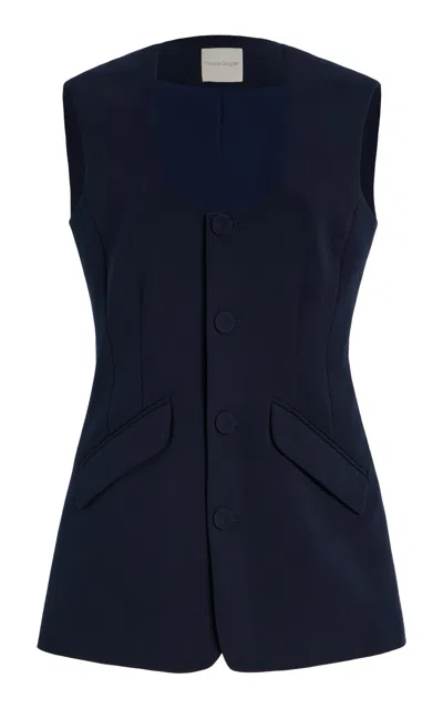 Favorite Daughter The Diana Vest In Blue