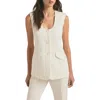 Favorite Daughter The Diana Vest In Ivory