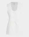 Favorite Daughter The Diana Vest In Ivory