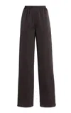 Favorite Daughter The Effortless Wide-leg Pants In Brown