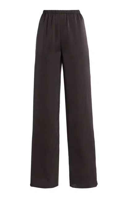 Favorite Daughter The Effortless Wide-leg Pants In Brown