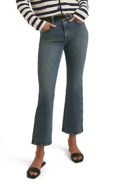 Favorite Daughter The Erin High Waist Crop Bootcut Jeans In Chelsea
