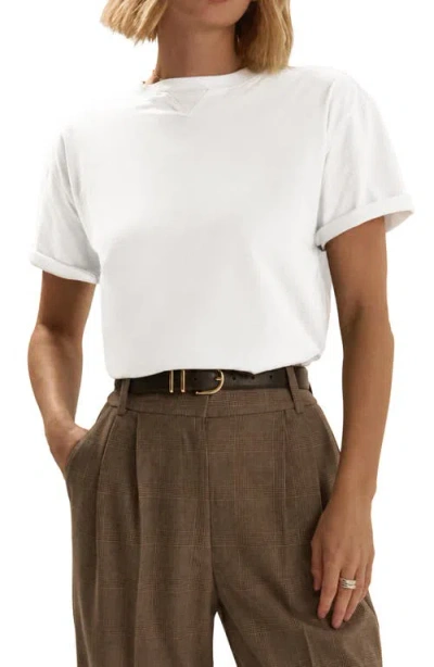 Favorite Daughter The Everyday Organic Cotton T-shirt In White