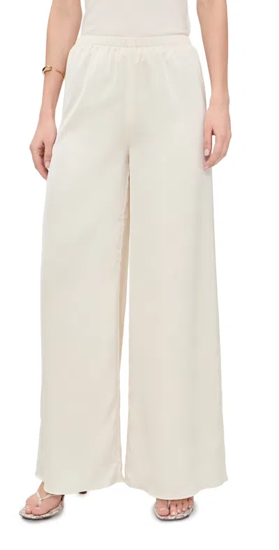 Favorite Daughter The Everything Wide Leg Pants Ivory In White