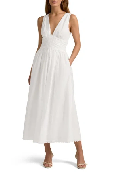 Favorite Daughter The Eyes Only For You Cotton Dress In White