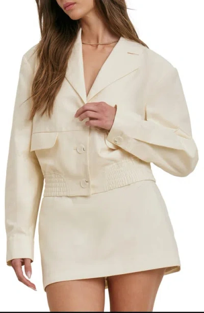 Favorite Daughter The Farrah Cotton Jacket In Neutral