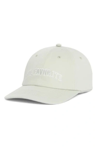 Favorite Daughter The Favorite Adjustable Baseball Cap In White