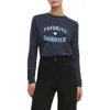 Favorite Daughter The  Long Sleeve Graphic T-shirt In Blue