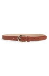 Favorite Daughter The Favorite Leather Belt In Brown