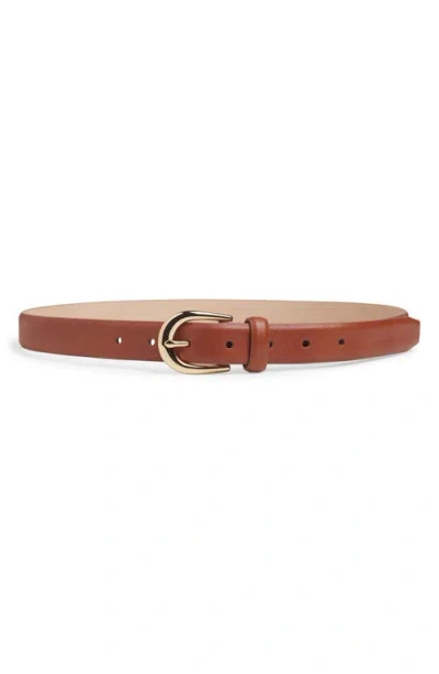 Favorite Daughter The Favorite Leather Belt In Brown