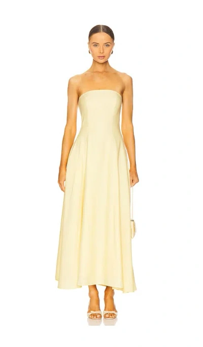 Favorite Daughter The Favorite Linen Dress In Multi