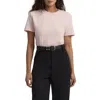 Favorite Daughter The Favorite Organic Cotton T-shirt In Pale Pink