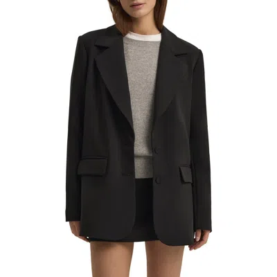 Favorite Daughter The Favorite Oversize Blazer In Black