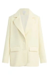 Favorite Daughter The Favorite Oversized Blazer In Moonbeam