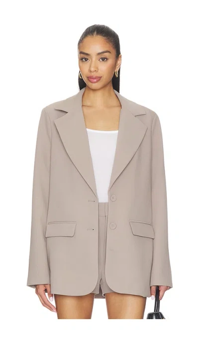 Favorite Daughter The Favorite Oversized Blazer In Neutral