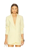 Favorite Daughter The Favorite Oversized Blazer In Moonbeam
