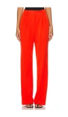 Favorite Daughter The Favorite Pant Pleat Pants In Pomodoro