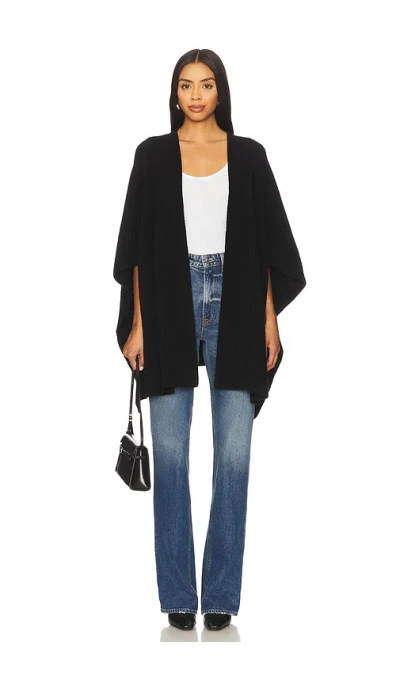 Favorite Daughter The Favorite Poncho In Black