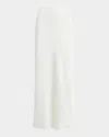 Favorite Daughter The Favorite Satin Skirt In Ivory