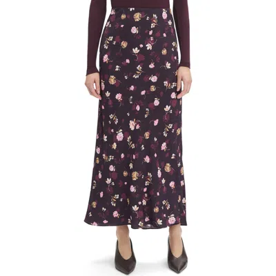 Favorite Daughter The Favorite Satin Slip Skirt In Whimsical Monet